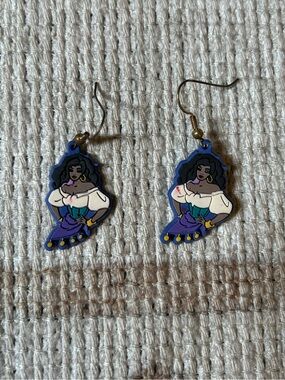 Vintage Disney Esmeralda Earrings